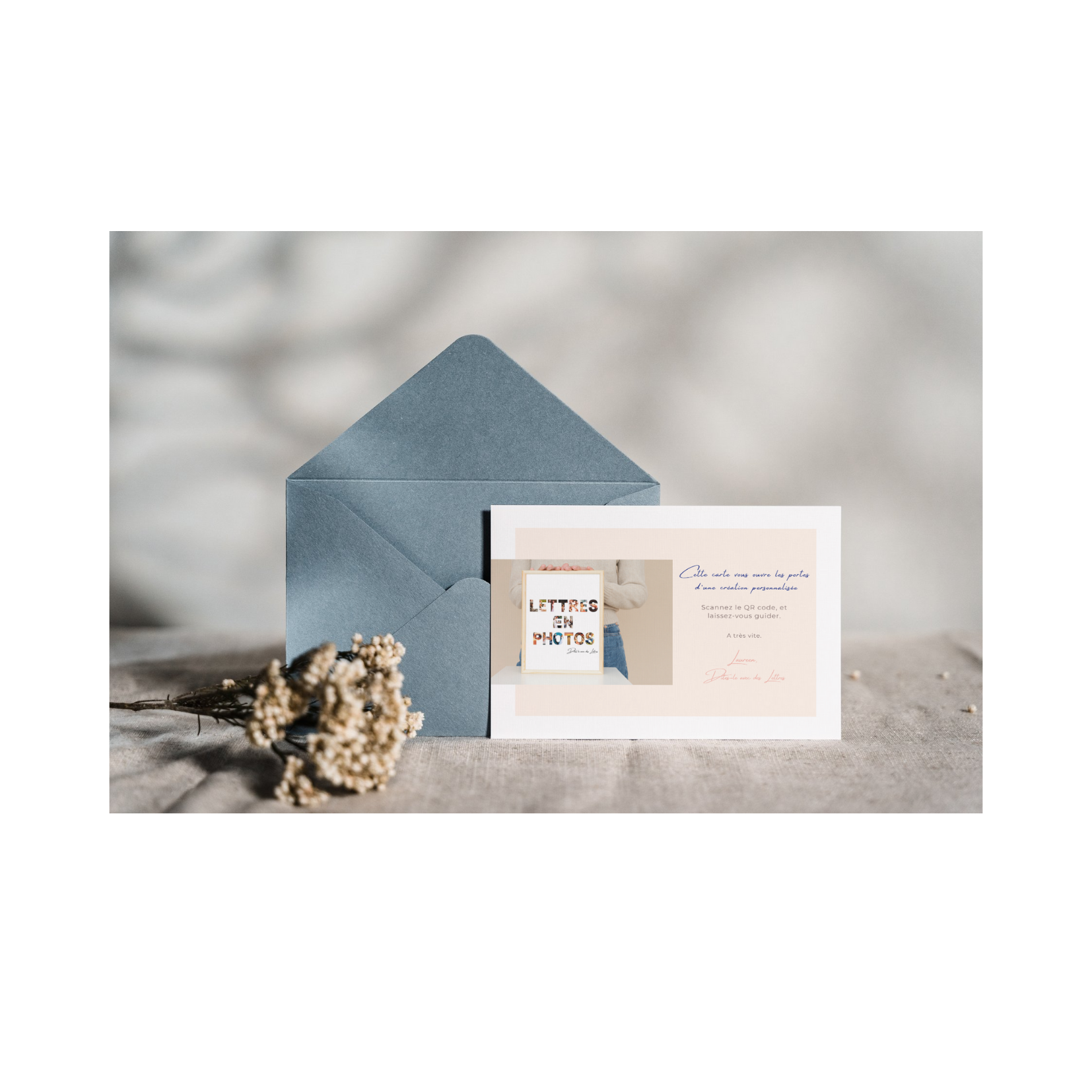 Lettres en Photos - Carte Cadeau