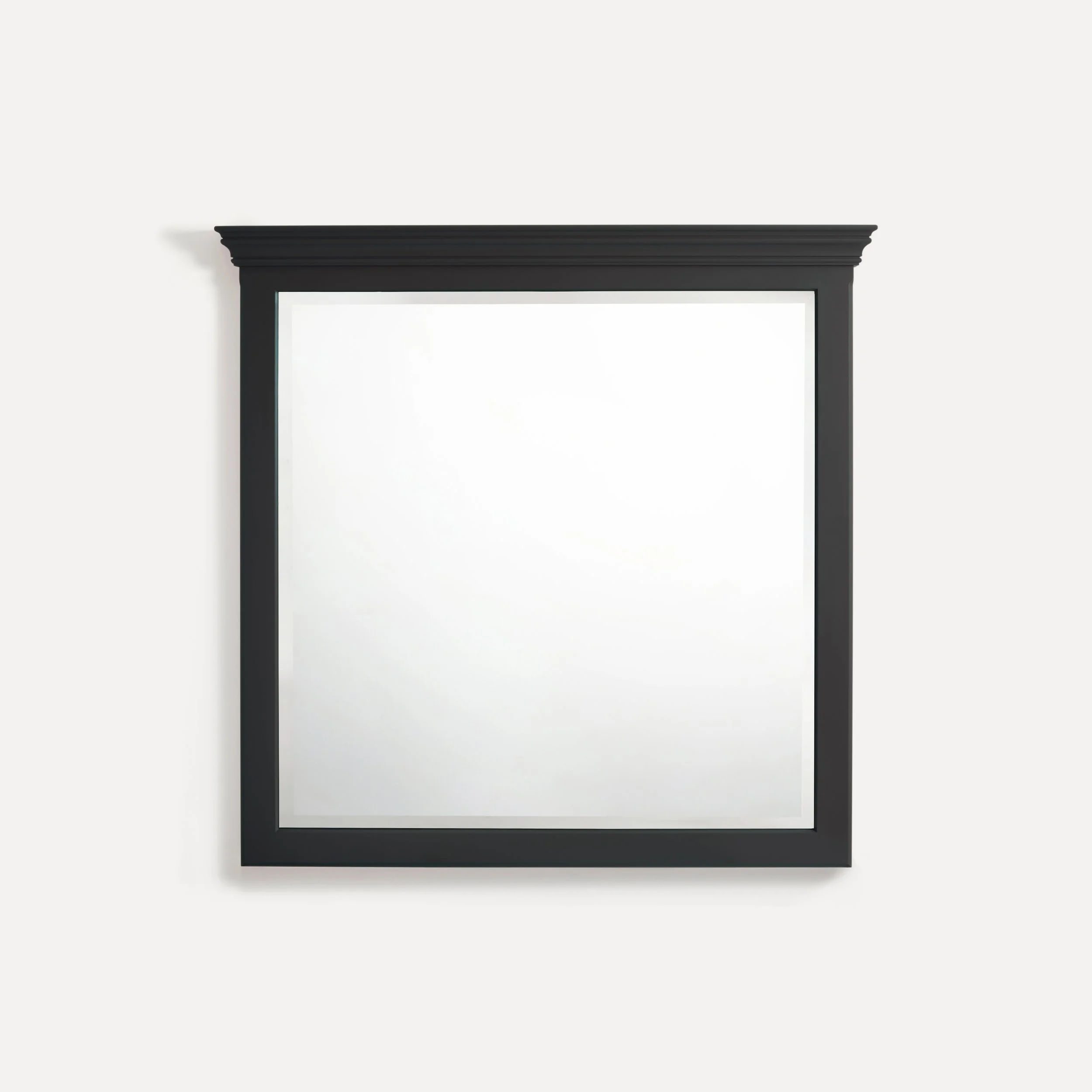 Georgian style semi bespoke hand painted traditional backless wooden mirrors designed by Imperfect Interiors and Pilgrim House