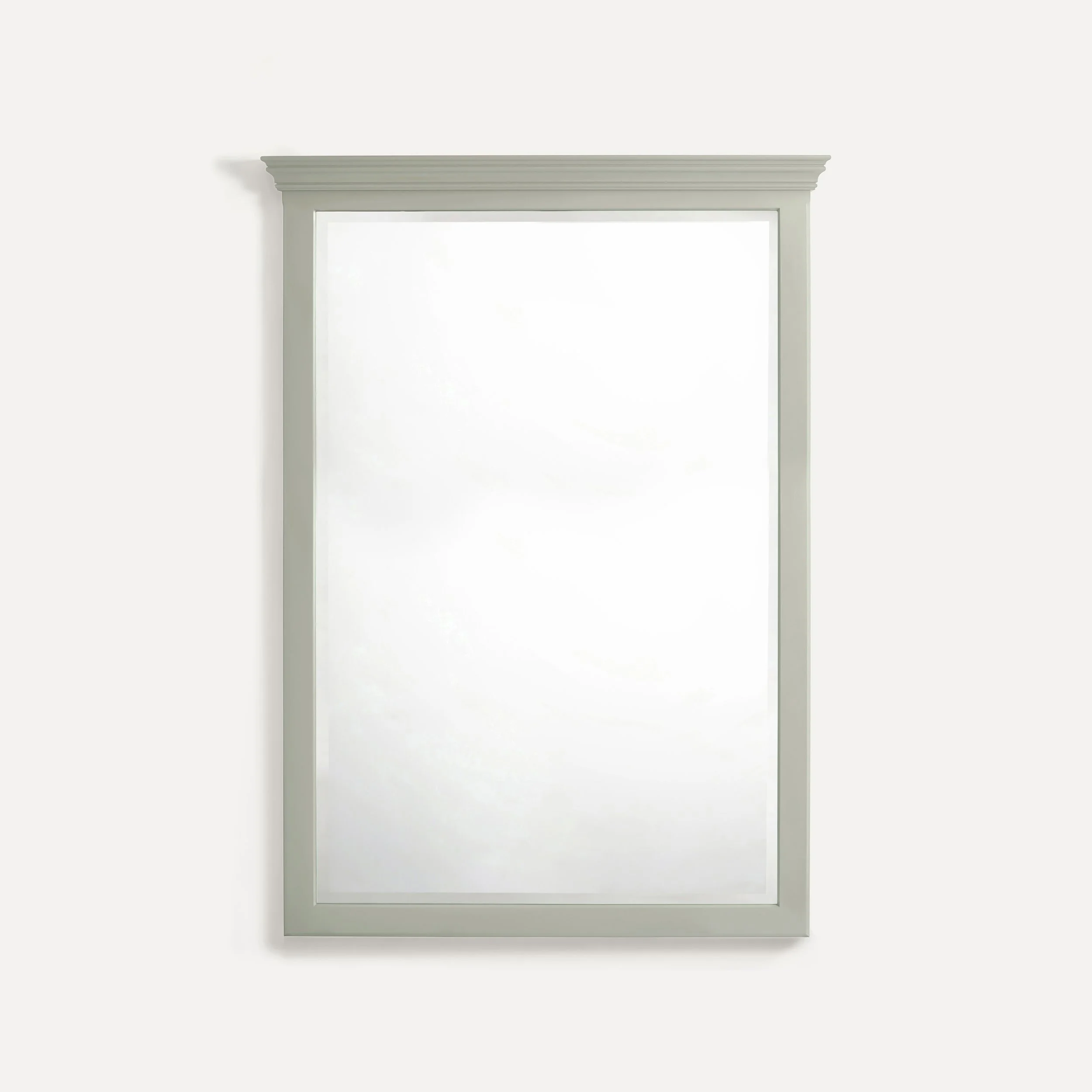 Georgian style semi bespoke hand painted traditional backless wooden mirrors designed by Imperfect Interiors and Pilgrim House