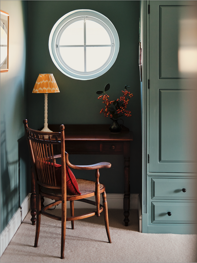 room-painted-in-herring-warm-blue-green-paint-imperfect-interiors-pilgrim-fenwick-and-tilbrook-range-collaboration