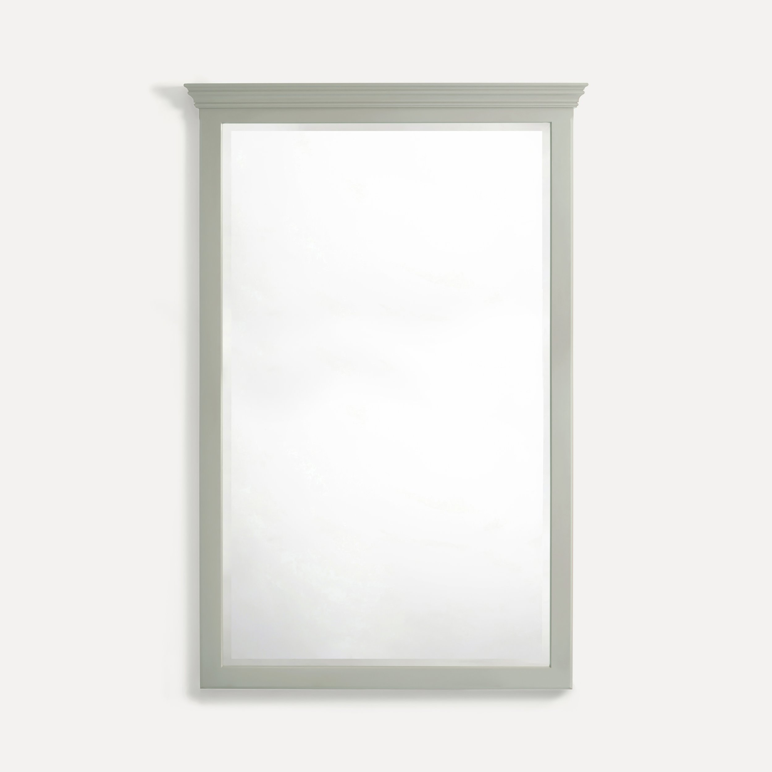 Georgian style semi bespoke hand painted traditional backless wooden mirrors designed by Imperfect Interiors and Pilgrim House