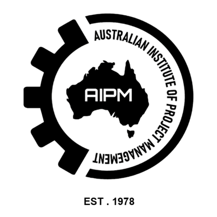 Icon of three people inside a badge or seal shape.