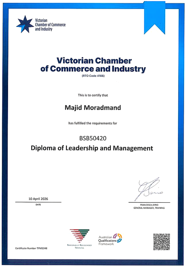 Majid Moradmand - Leadership