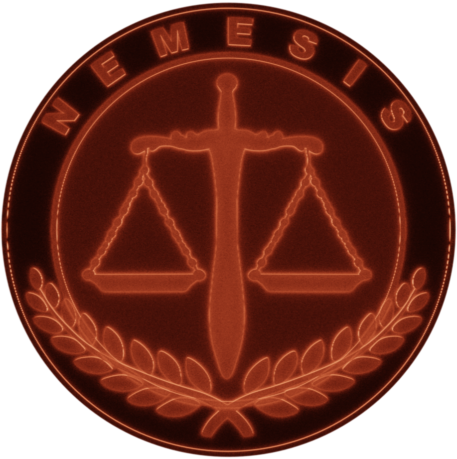 The Helios Chronicles: Blades of Bone. Nemesis Badge