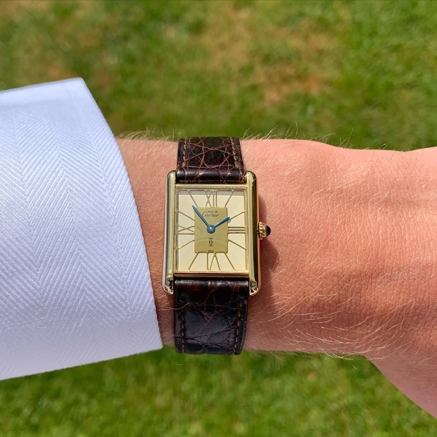 Cartier tank quartz