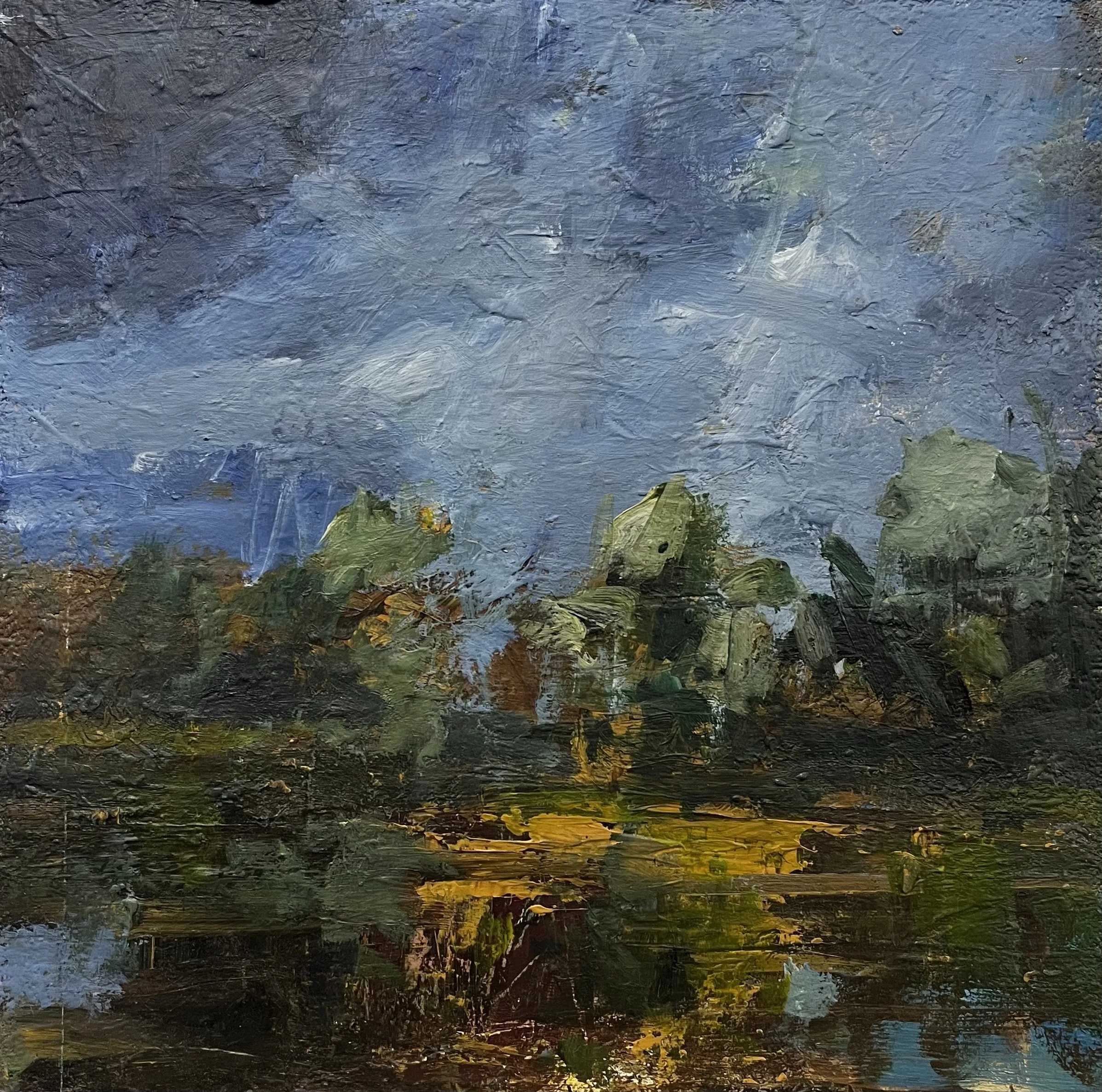 Light on the autumn trees