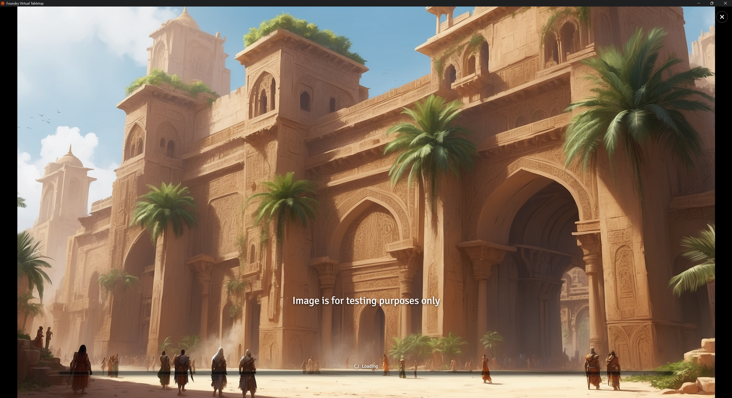 Foundry VTT module - Scene Loading Screens