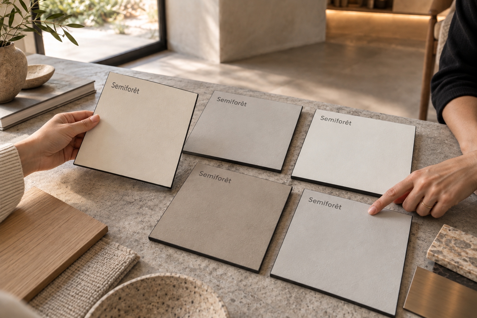 How to Approve a Microcement Sample: Colour, Texture and Lighting