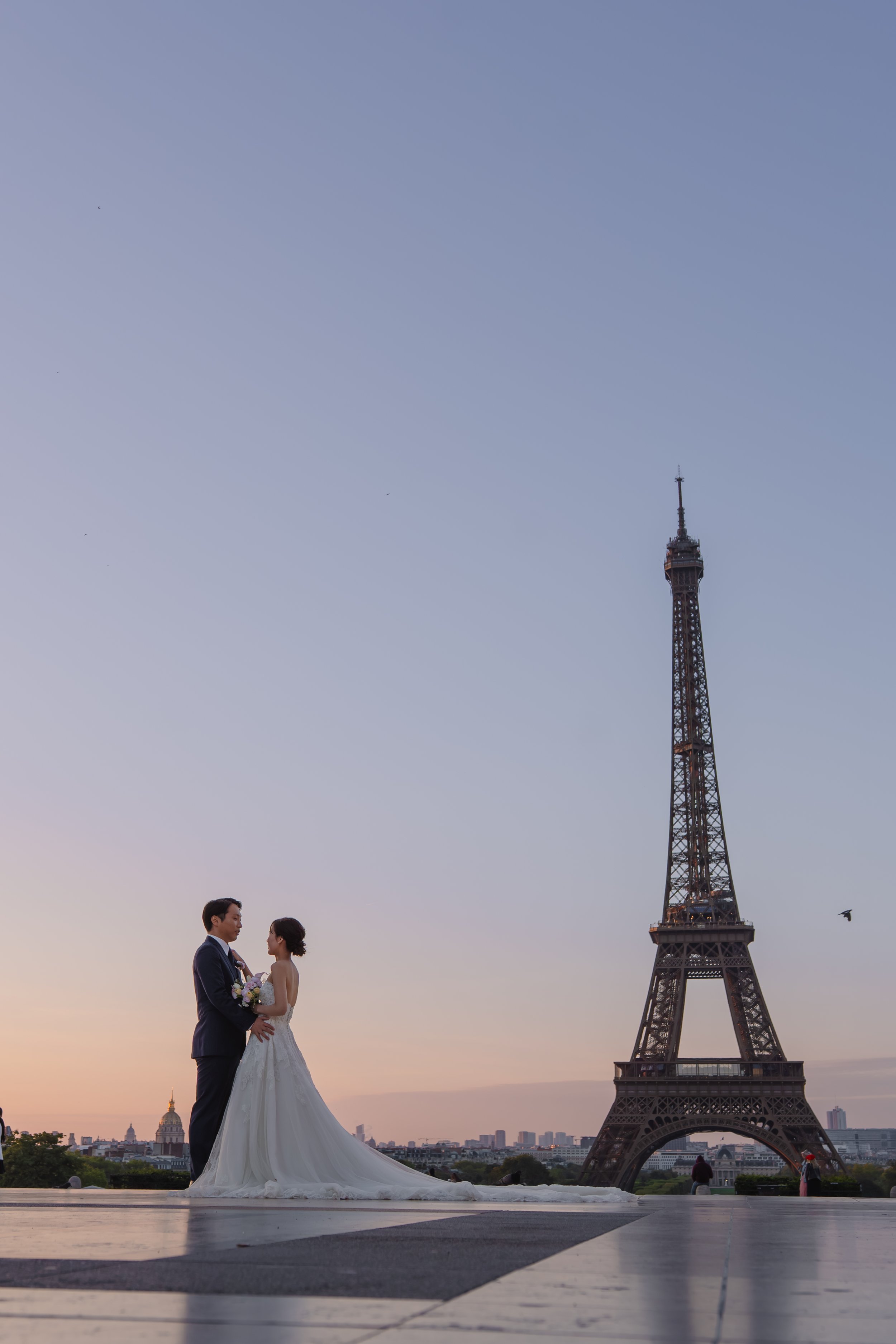 パリ 3.5時間 フォトウエディングプラン