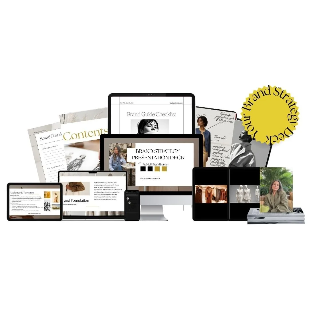 Custom Brand Strategy Presentation Deck