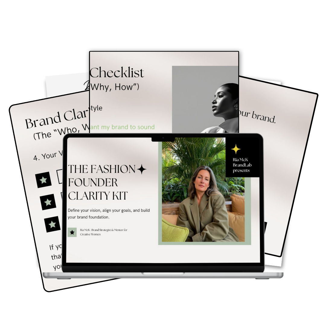 Free Starter Fashion Founder Clarity Kit