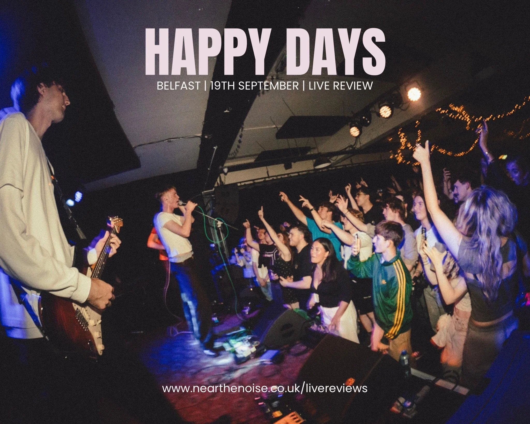 We had the best time ever at @happydaysfestt a few weeks ago.

Quite possibly the best lineup ever @esmeraldaroad @sell.everything404 @avenue.68 @the_thing_is_band 

Wrote a short review on it - link is in our bio to read🪩✨

Thanks so much to Happy 