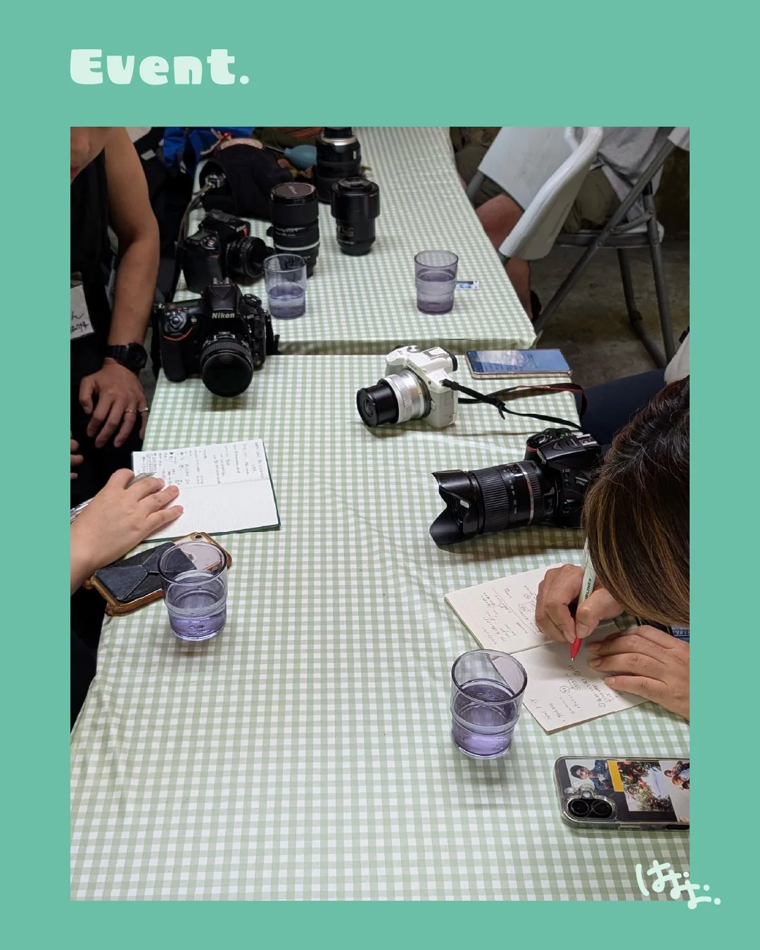 Vol.2 スナップ撮影のカメラ講習/ 講師：加藤優里 