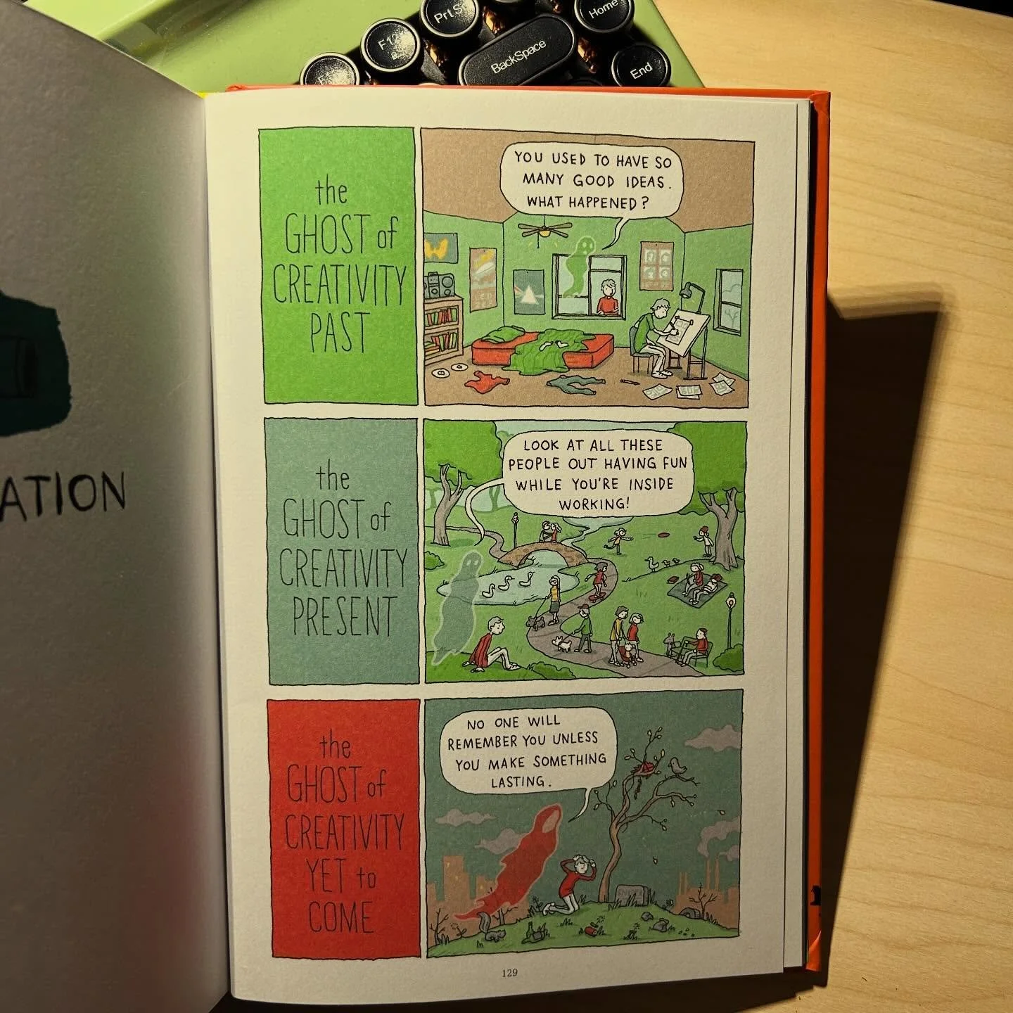 Have a Creative Christmas and an inspired New Year! [book pic: from The Shape of Ideas: An Illustrated Exploration of Creativity by Grant Snyder (p 129).]. Follow him at @grantdraws for more inspiration! Cheers, all!  #happyholidays