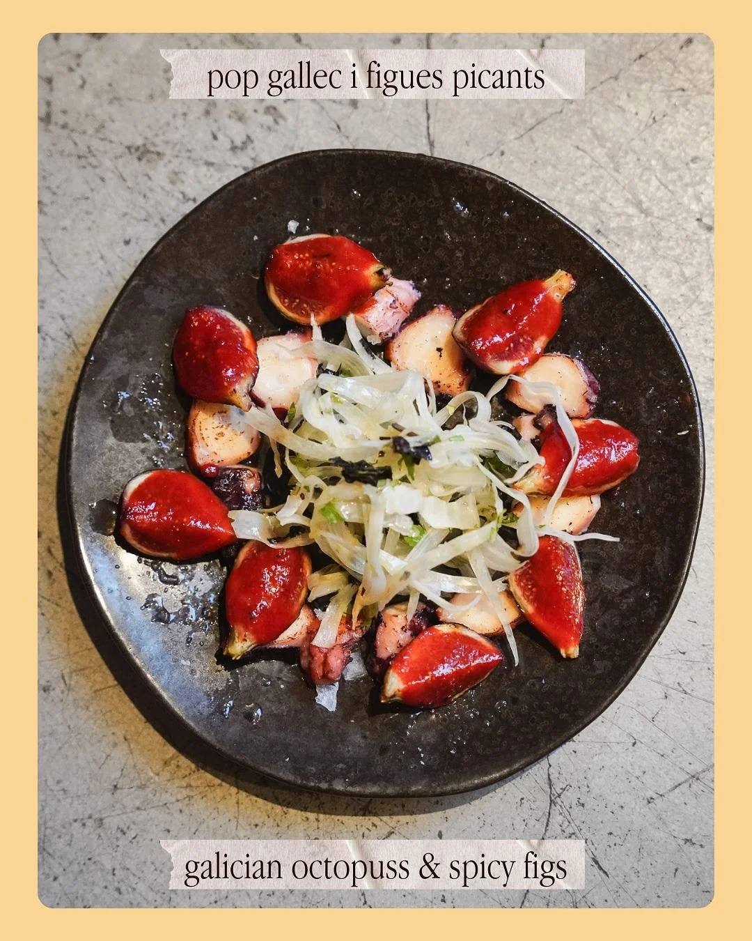 fa uns dies que vam incloure a la carta el Pop gallec amb figues picants aprofitant la temporada -massa curta- de les figues. I sembla que en tenieu ganes!
que com s&oacute;n les figues picants? us esperem al Net Zero
.
A few days ago we added Galici