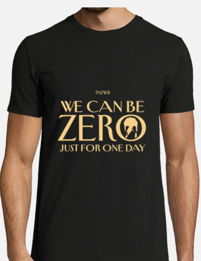 Camiseta We Can Be Zero