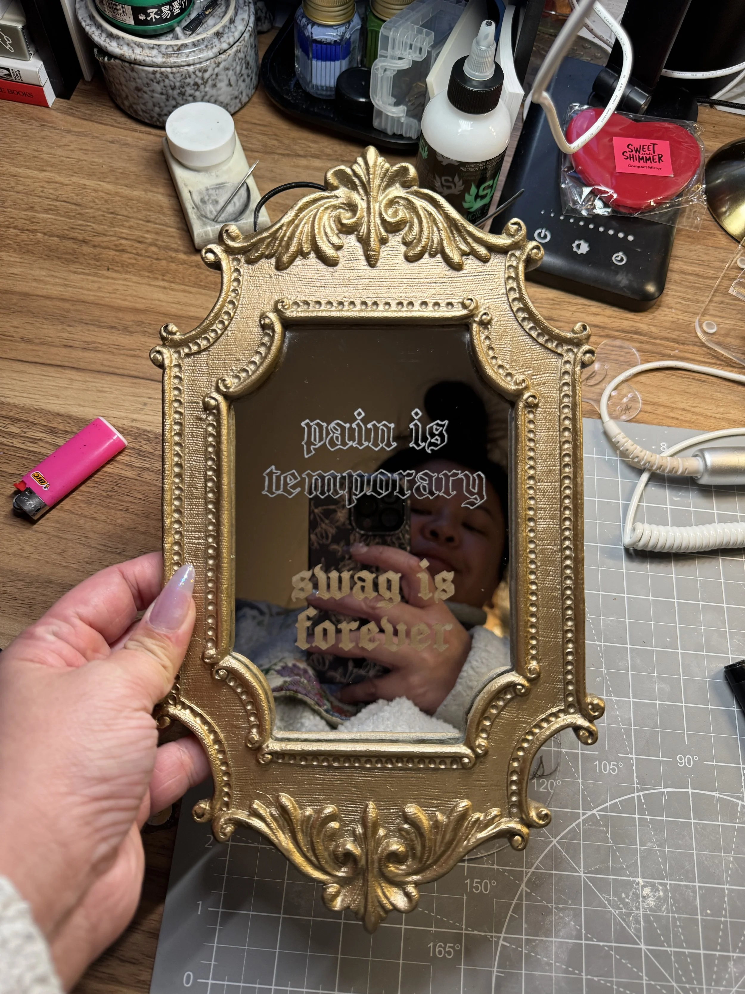 Custom Engraved Mirror
