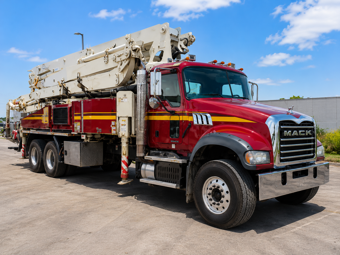 2017 Putzmeister 36 Meter Concrete Boom Pump (#4748)