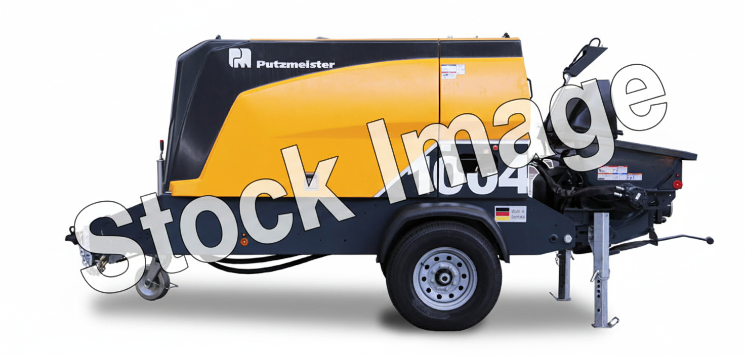 2023 Putzmeister TK1004 Trailer Mounted Concrete Pump (#5675)