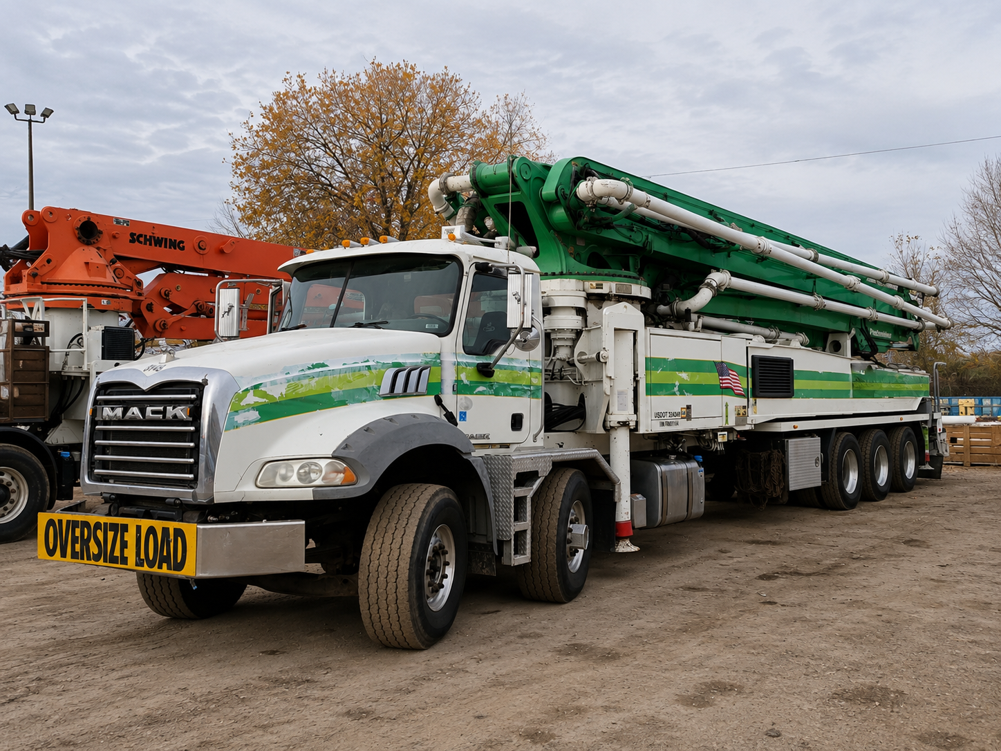 2015 Putzmeister 56 Meter Concrete Boom Pump (#B3149)
