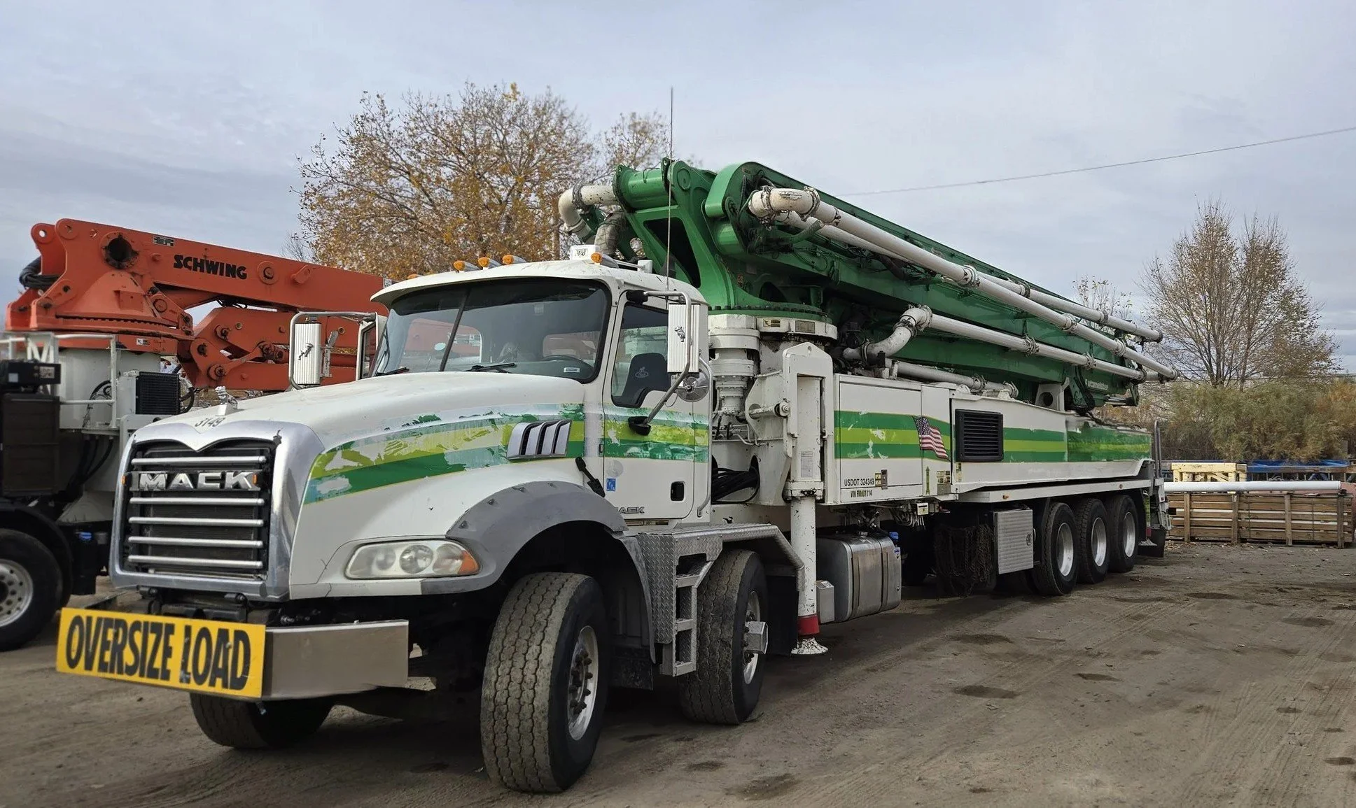2015 Putzmeister 56 Meter Concrete Boom Pump (#B3149)