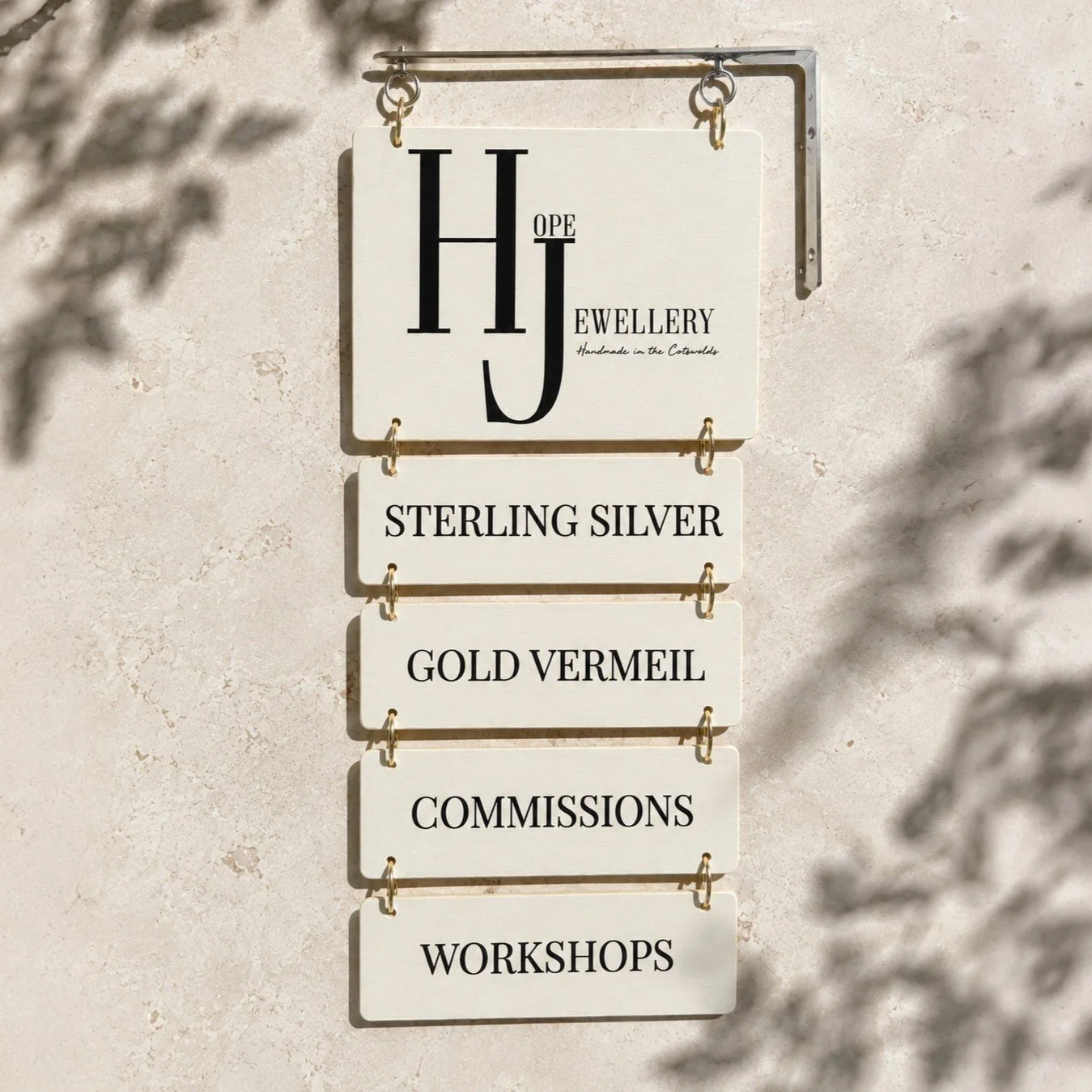 Interchangeable Hanging Market Sign