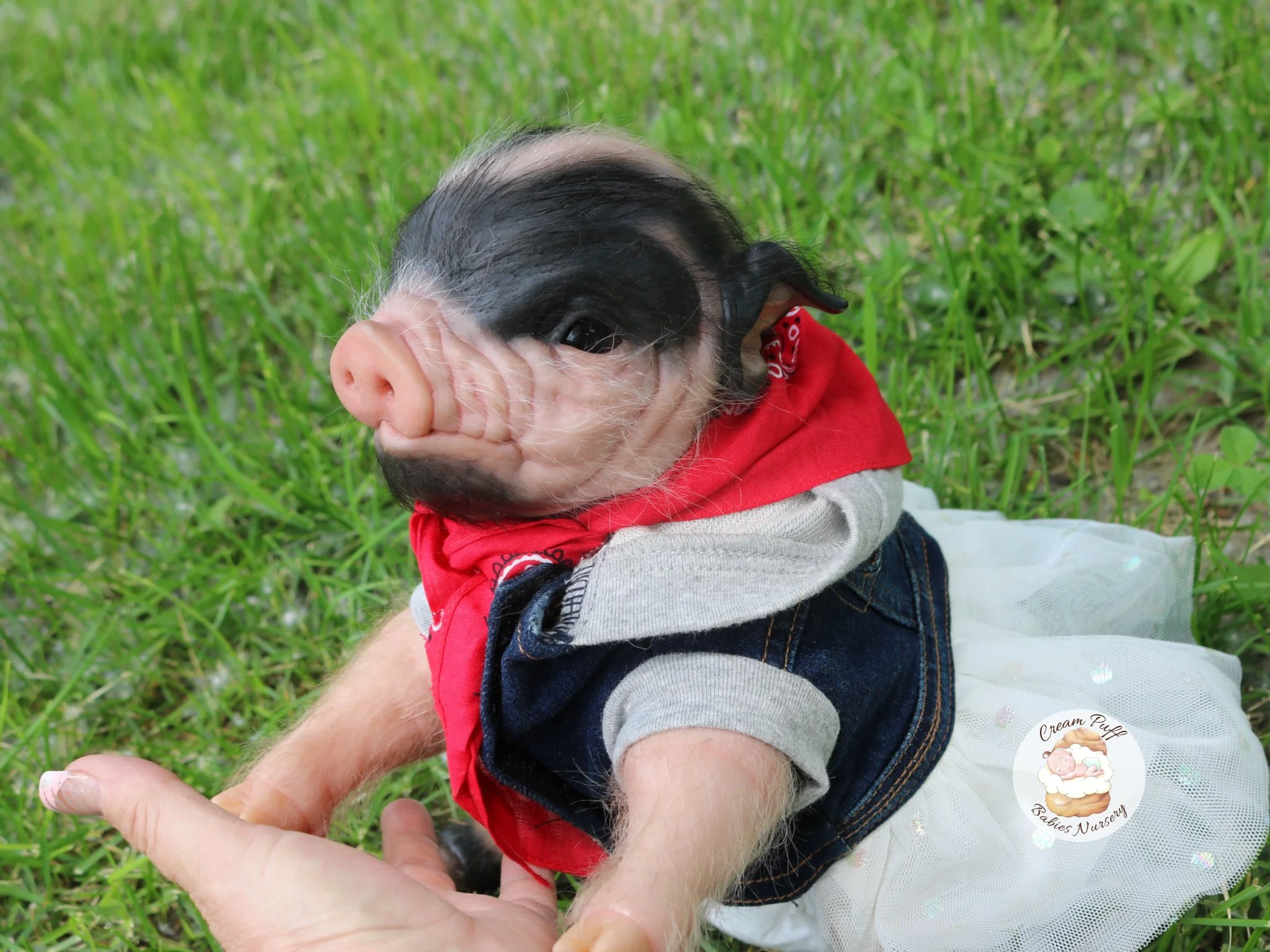 Reborn Pig Doll