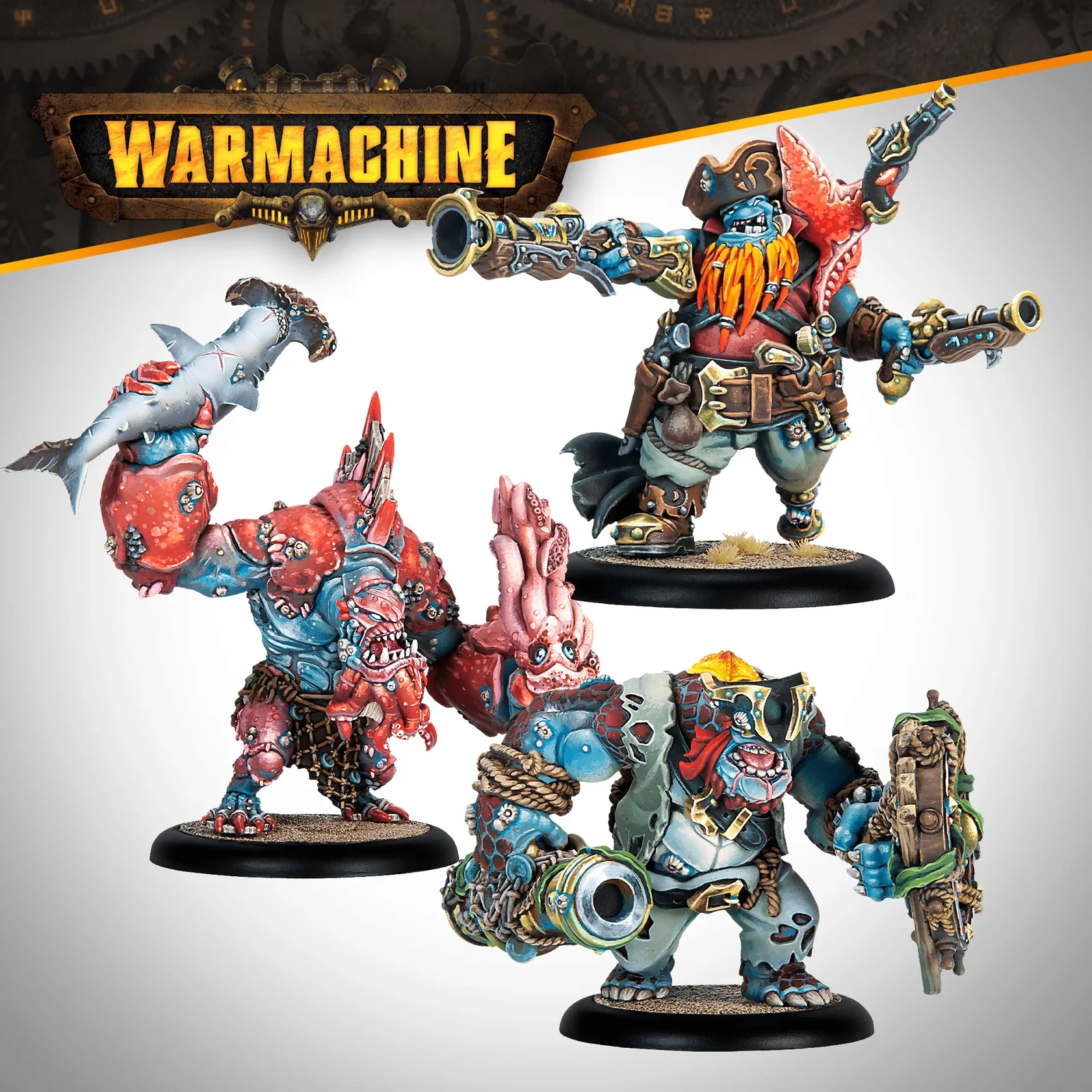 Warmachine: Southern Kriels Brineblood Battlegroup Box