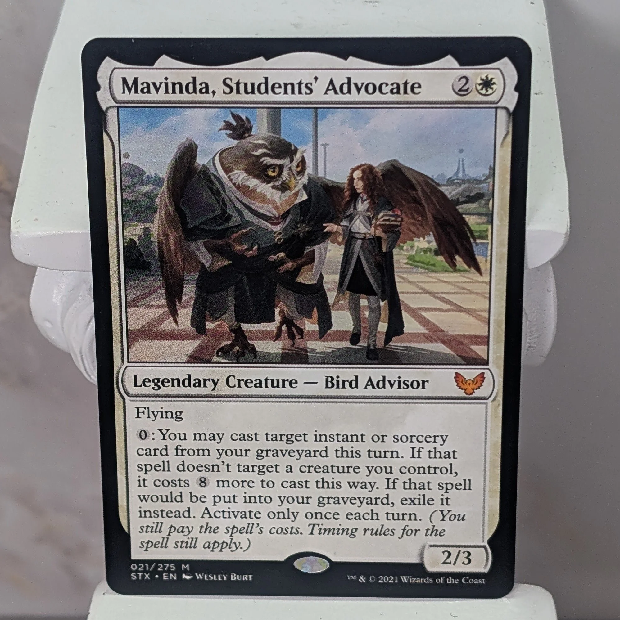 Mavinda, Students' Advocate