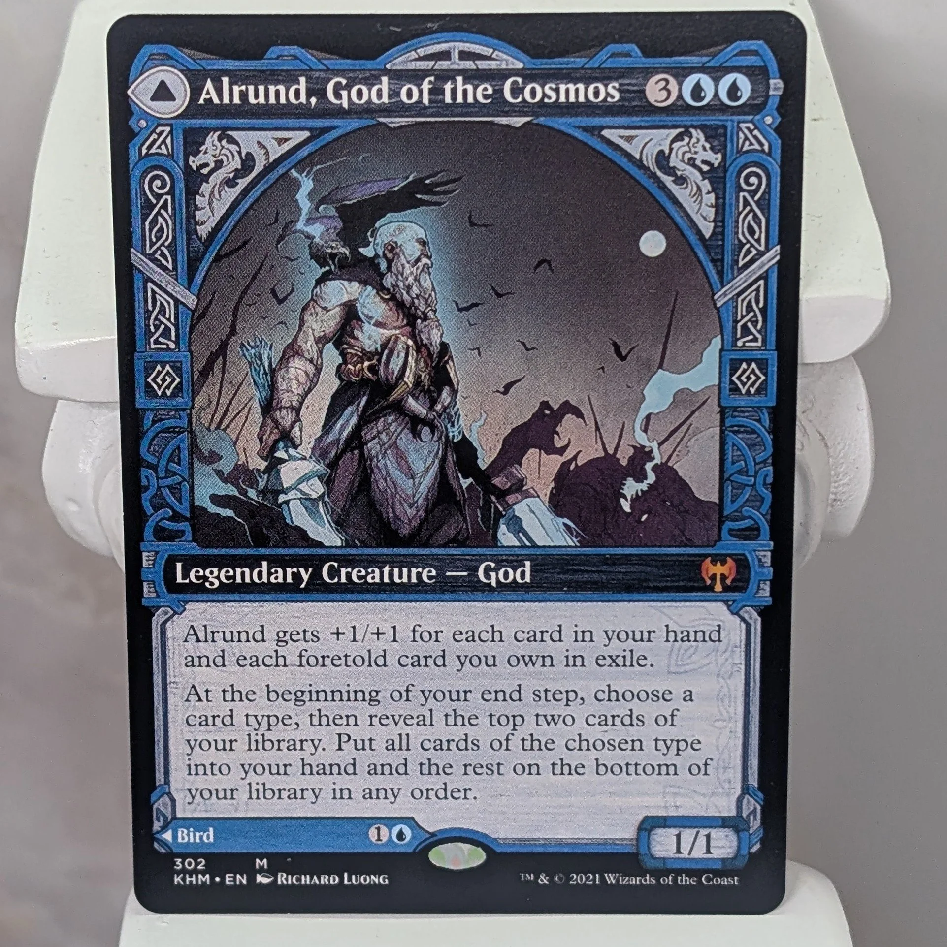 Alrund, God of the Cosmos // Hakka, Whispering Raven