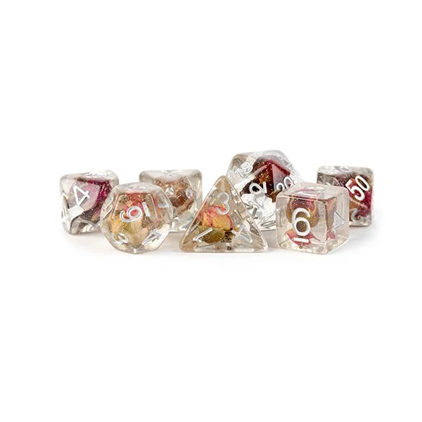 Fanroll - 16mm Resin Poly Dice Set: Rose Dice