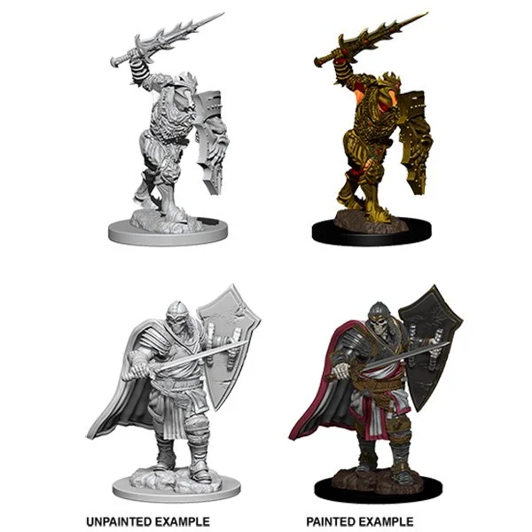 WizKids - D&D Nolzurs Marvelous Miniatures: Death Knight & Helmed Horror - Wave 6