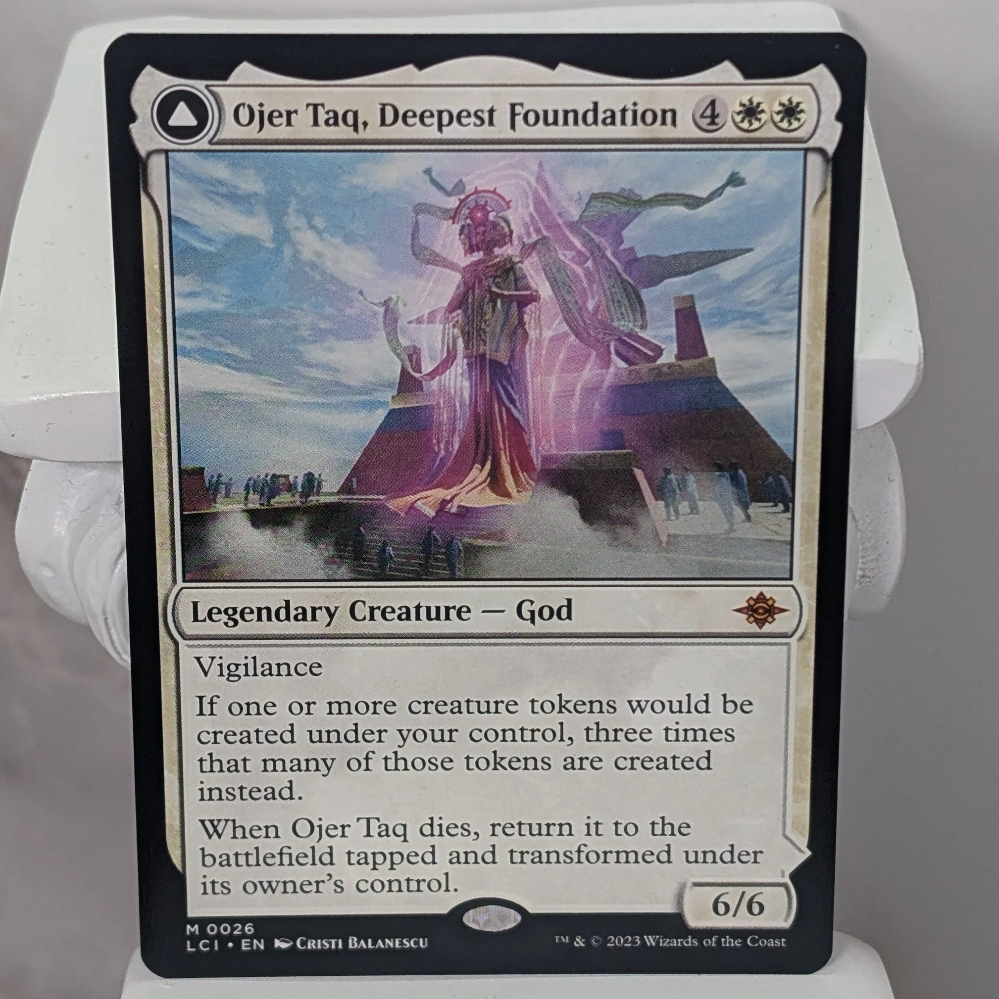 Ojer Taq, Deepest Foundation