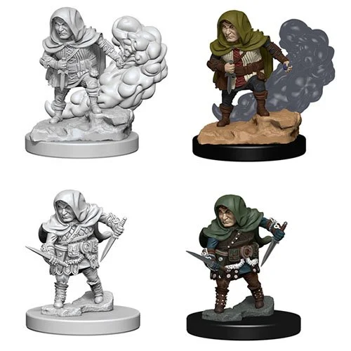 WizKids - D&D Nolzurs Marvelous Miniatures: Halfling Male Rogue - Wave 1