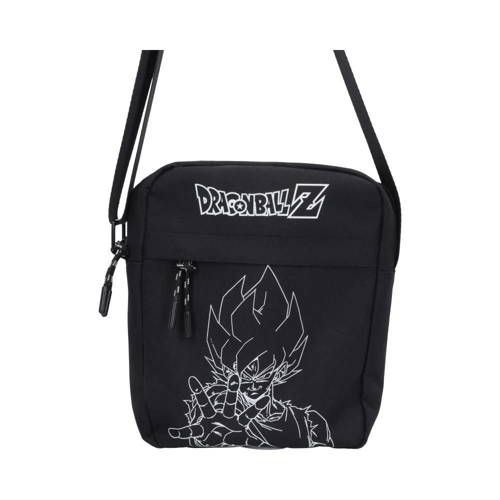 Dragon Ball Z Super Saiyan Goku (Black) Crossbody Bag 22.8cm