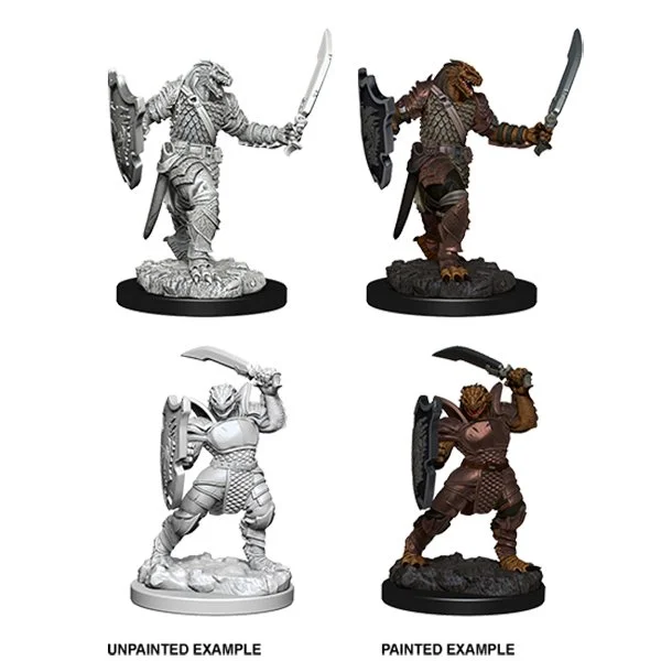 WizKids - D&D Nolzurs Marvelous Miniatures: Dragonborn Female Paladin - Wave 5