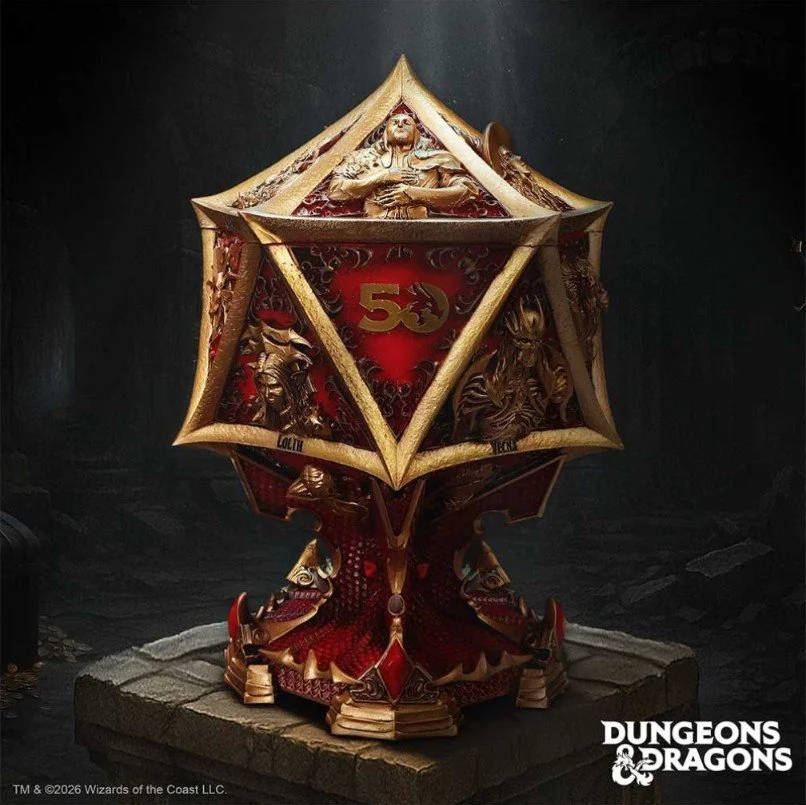 Dungeons & Dragons 50th Anniversary Collectors Box 26cm