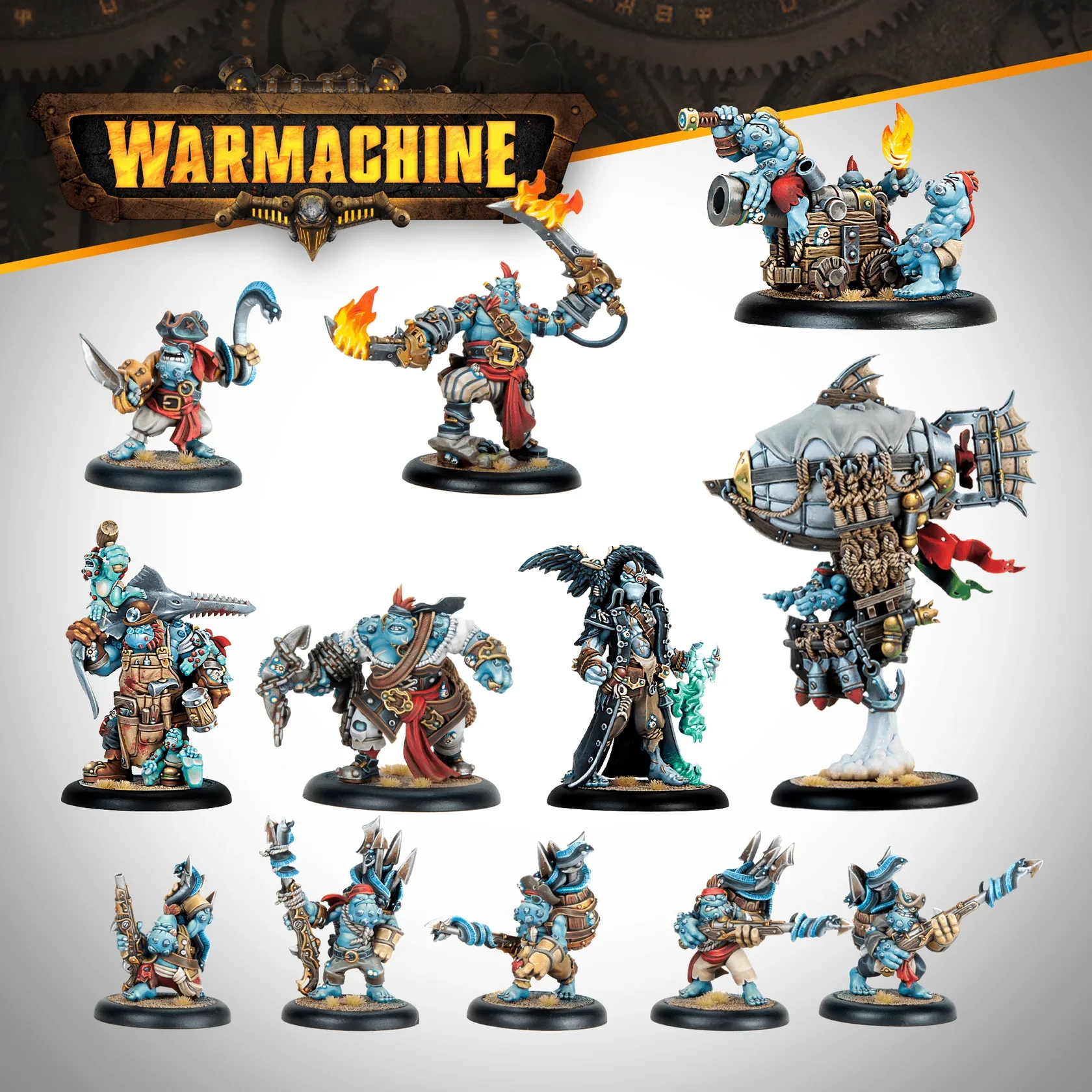 Warmachine: Southern Kriels Brineblood Auxiliary Expansion