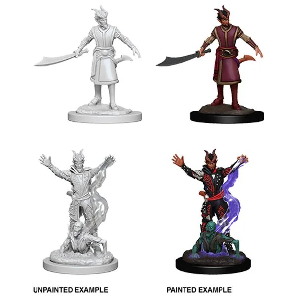 WizKids - D&D Nolzurs Marvelous Miniatures: Male Tiefling Warlock - Wave 6