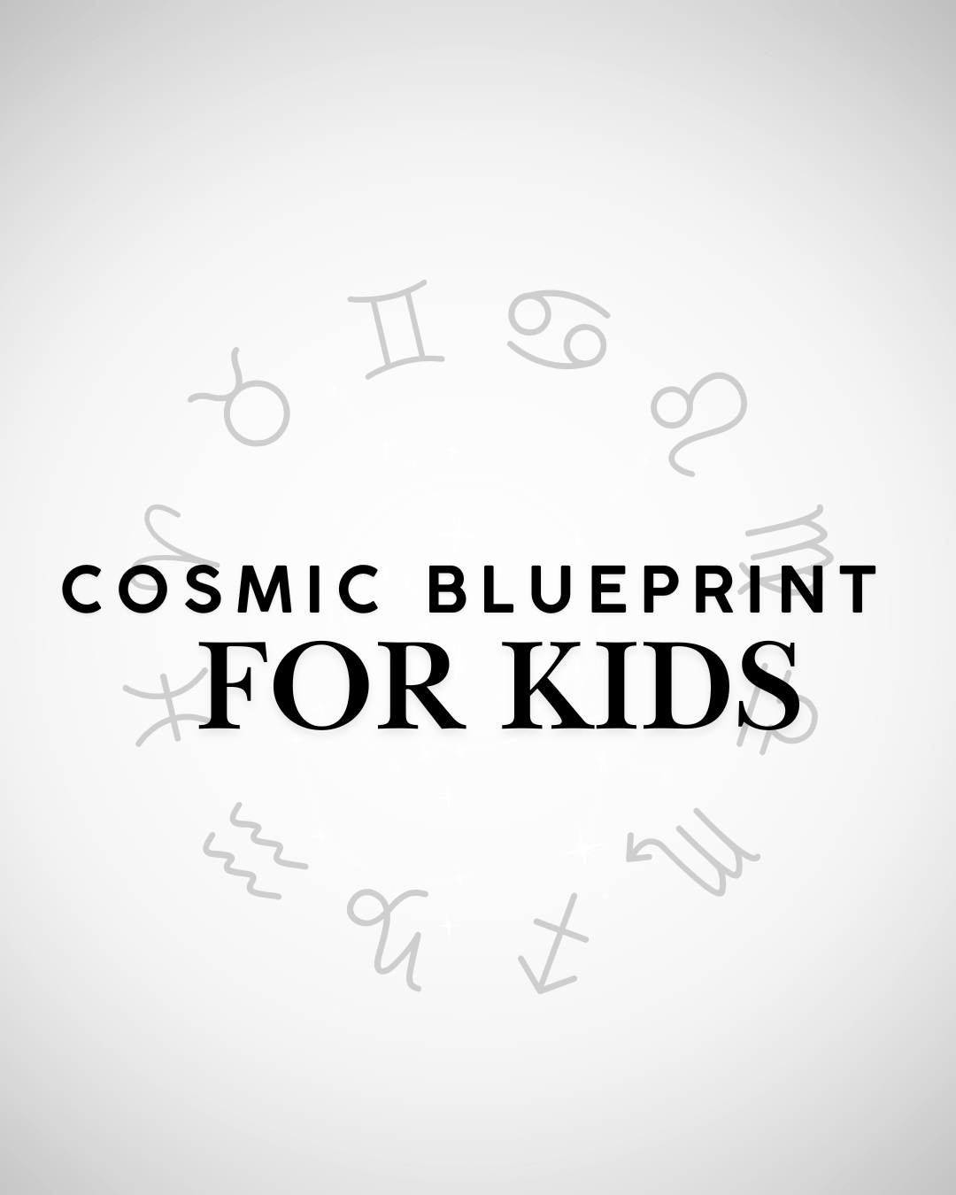 Cosmic Blueprint for Kids
