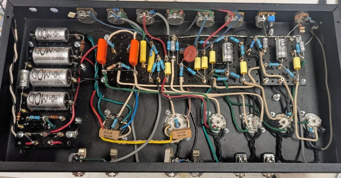 Amp build is nearing completion, can't wait to fire it up! 

Meanwhile, HMU if you need your amps or guitars worked on!