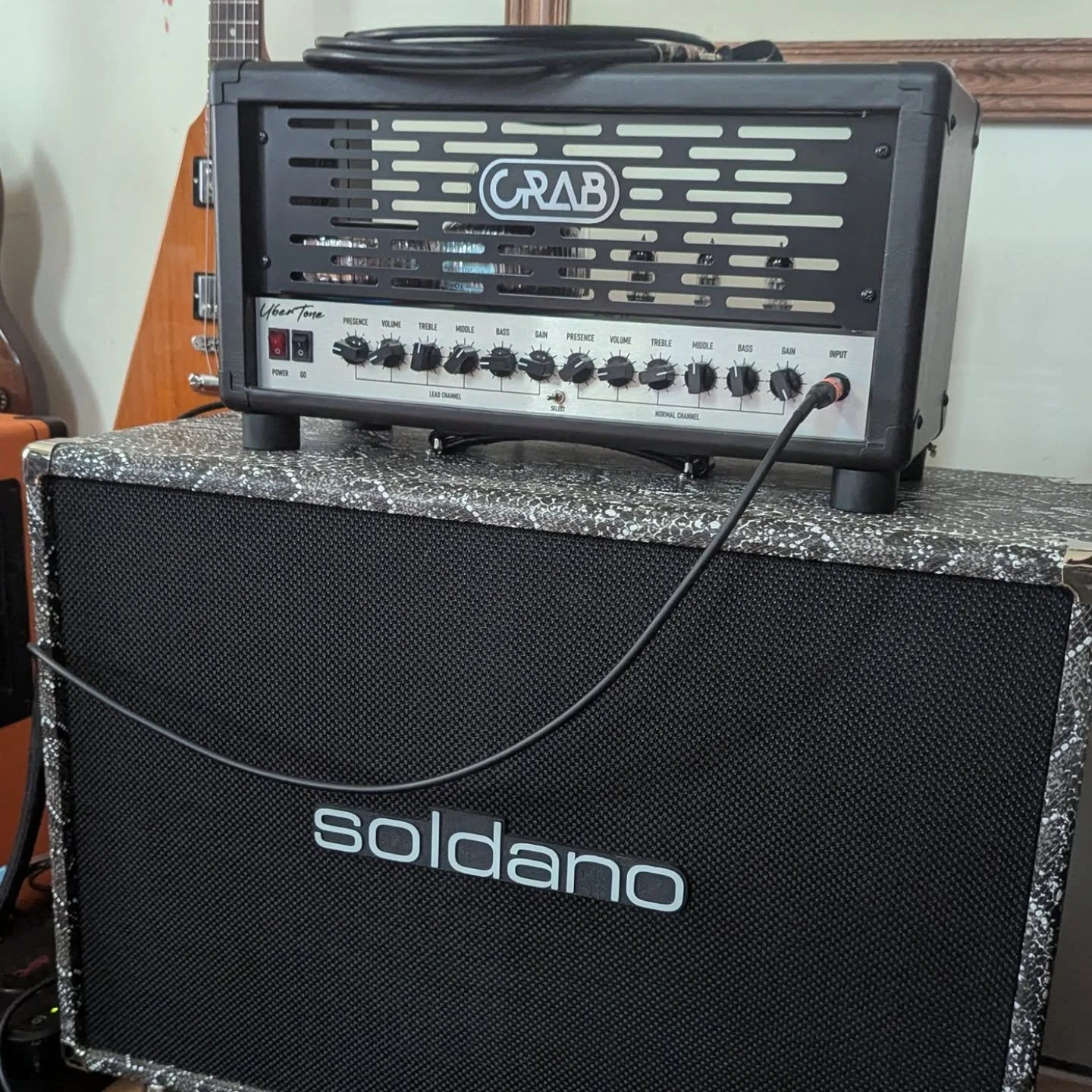 Gear review time: I've played and owned a lot of amps. This has quickly become my new favorite, it's not a Marshall, or a friedman, or a Mesa, it's a CRAB These are hand made in Ukraine by one guy, and really gives me everything I want and nothing I 