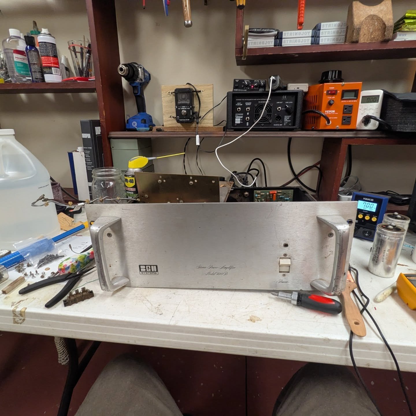 Couldn't resist scooping up this BGW 500D, as if I need any more personal projects 😂 gonna strip it down to the bolts, clean out what appears to be decades of cigarette soot, and get it running like new.