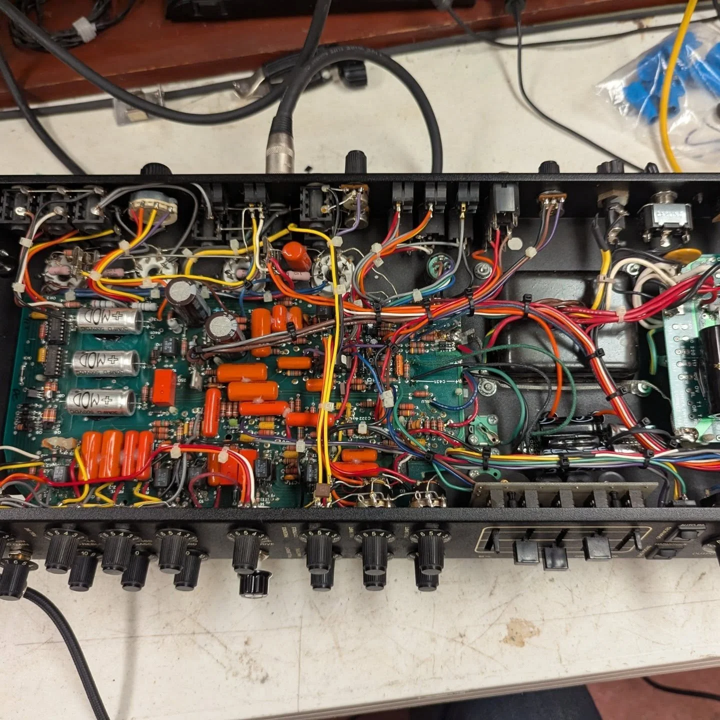 #mesaboogie Mark IV is recapped and ready to melt faces!