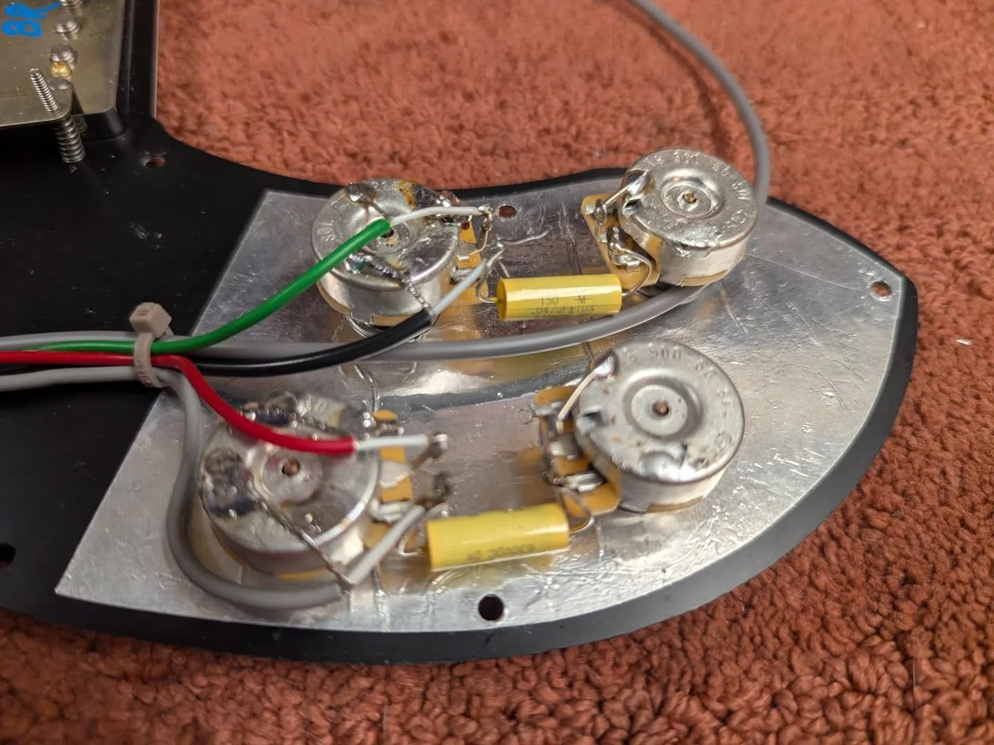 Quick wire up for a deluxe telecaster