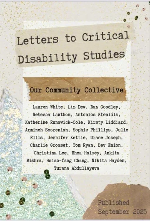 Creative Facilitation for Critical Disabilities Team 2025 (zine created by Lauren White)