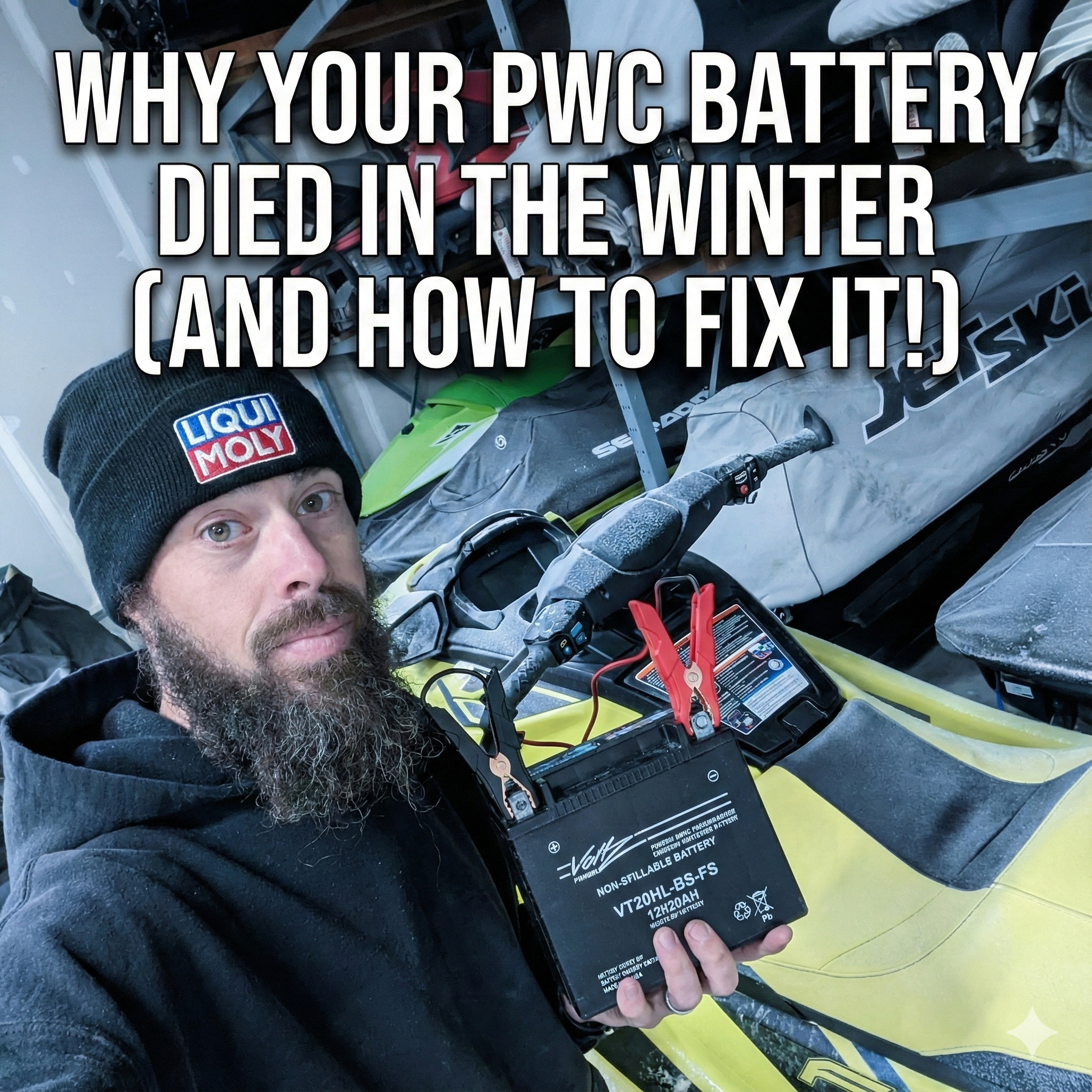 Why Your PWC Battery Dies in the Winter (and How to Stop It)