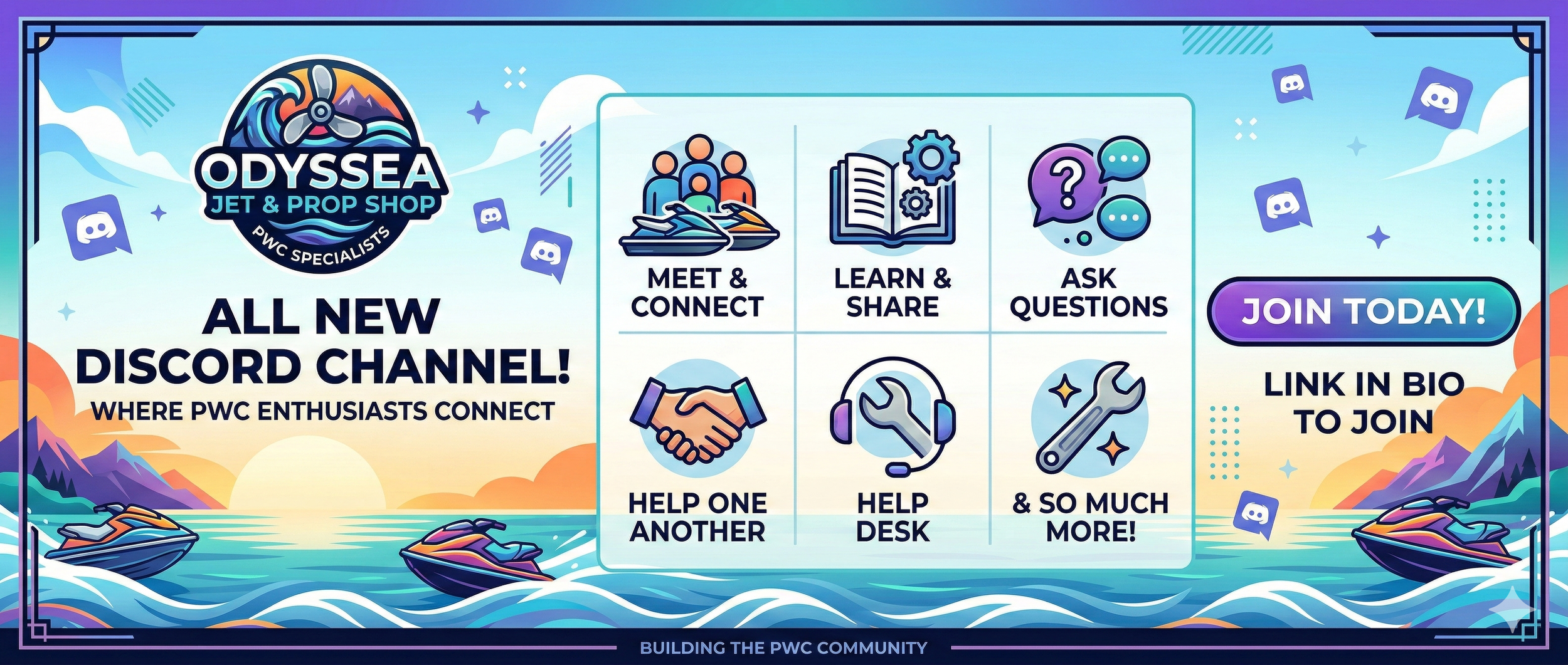 Beyond the DMs: Join the Official Odyssea Discord Crew