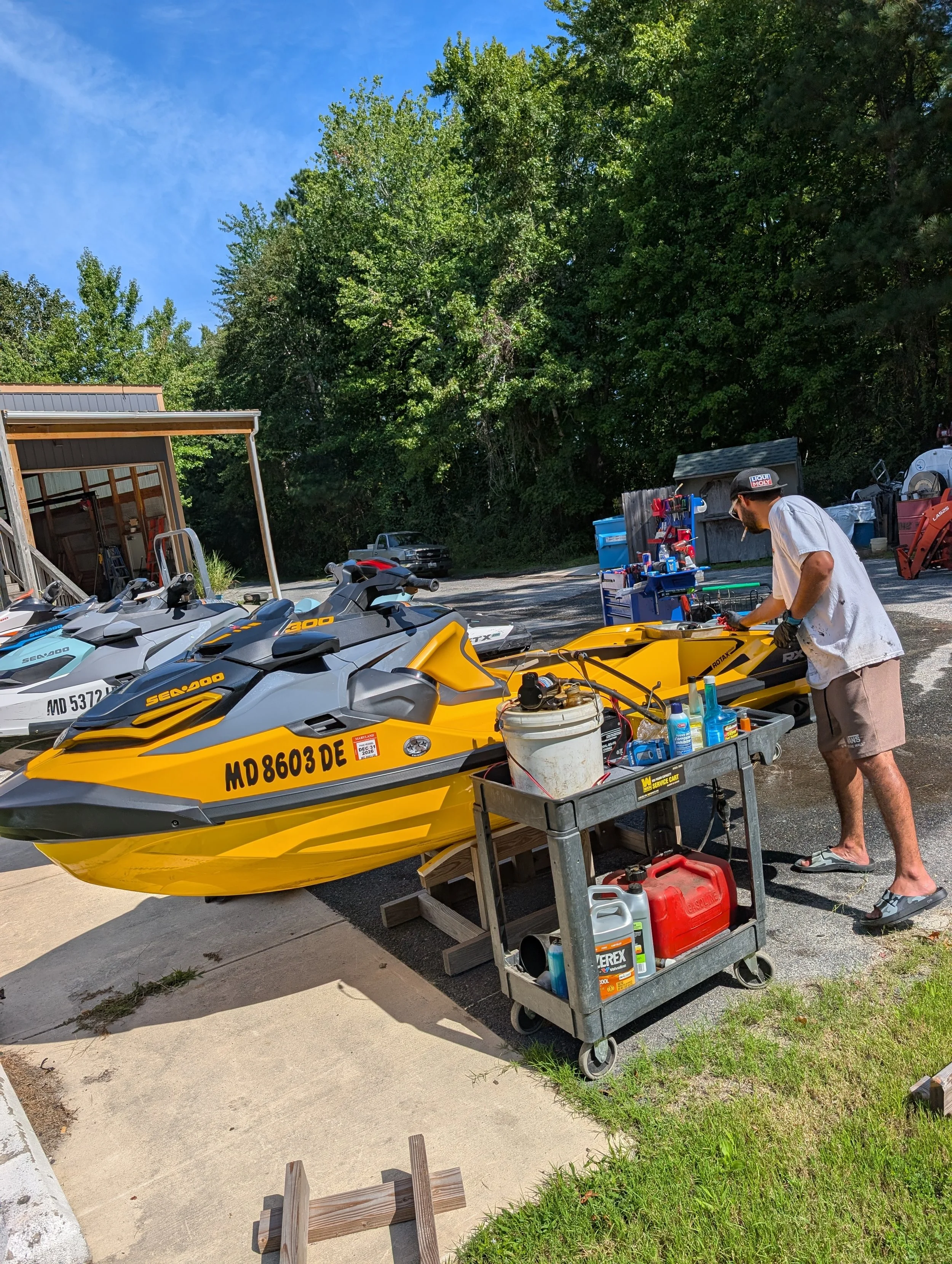 What's Actually Included in a Jet Ski Winterization?