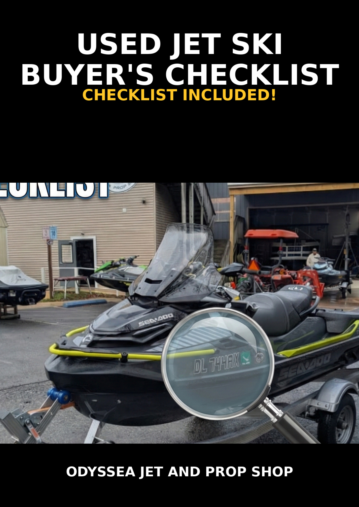 Used Jet Ski Buyer's Inspection Checklist